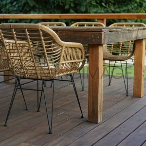Wooden Table & Chairs
